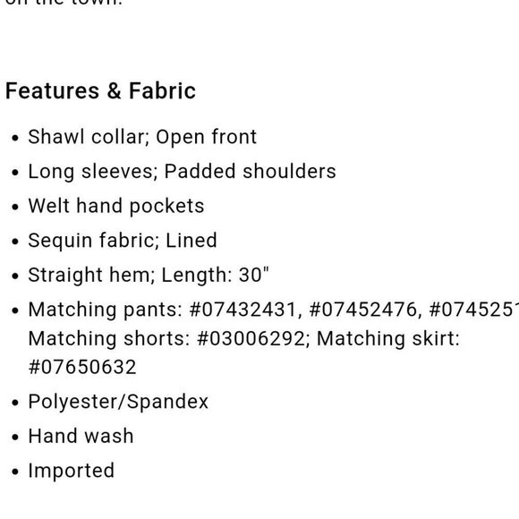 Express Brown Blazer with Relaxed Fit and Subtle Pattern - Picture 3 of 5